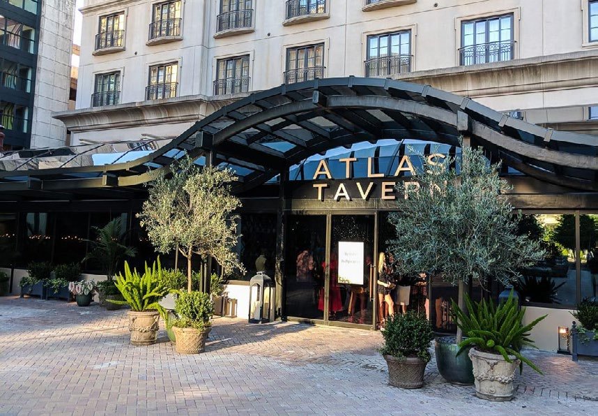Restaurant entrance in Buckhead